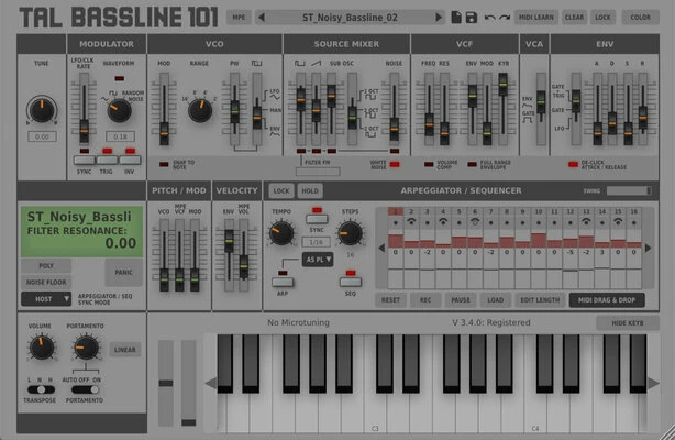 TAL SOFTWARE BassLine-101 (Digital product) TAL SOFTWARE BassLine-101 (Digital Product) -Prominy Shop thumb d gallery base 48af5c61