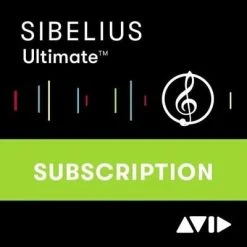AVID Sibelius Ultimate 1Y Software Updates+Support (Digital Product)
