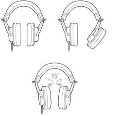 Audio-Technica ATH-M20x -Prominy Shop thumb d gallery base 4f9bd5f6