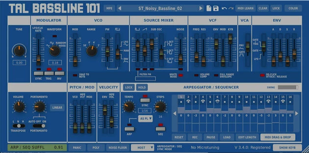 TAL SOFTWARE BassLine-101 (Digital product) TAL SOFTWARE BassLine-101 (Digital Product) -Prominy Shop thumb d gallery base 5cbdb227