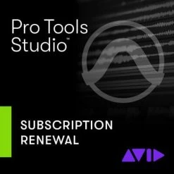 AVID Pro Tools Studio Annual Paid Annual Subscription (Renewal) (Digital Product)